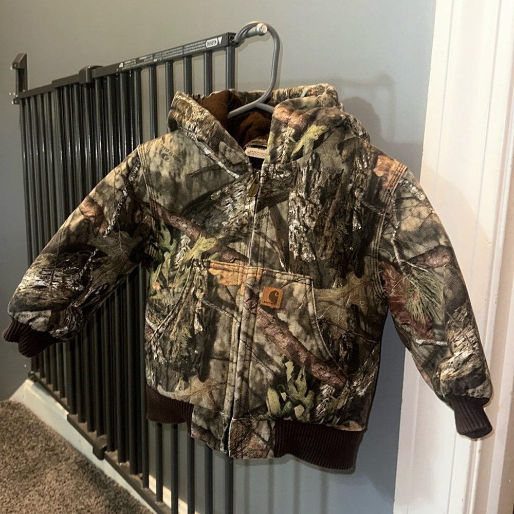 Toddler Carhartt real tree coat